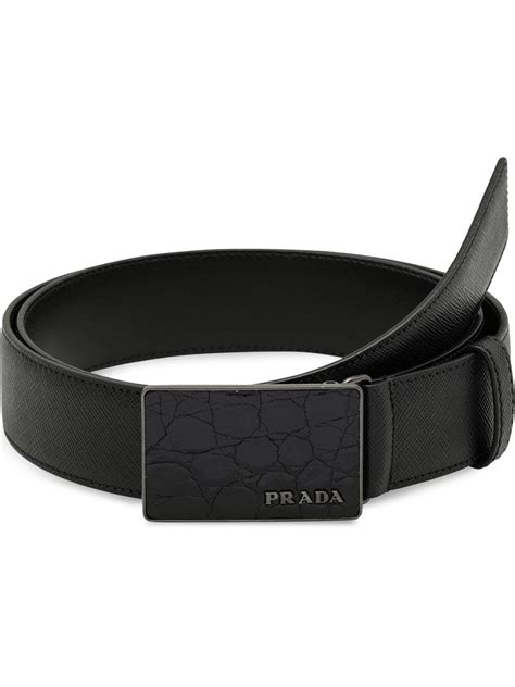 prada belt buckle made in italy|prada buckle calf belt.